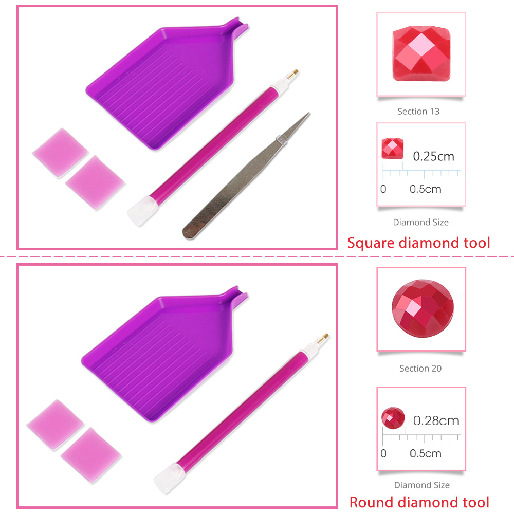 Momoart 5D DIY Diamond Mosaic  - Resin Craft Kit recensione e prezzo