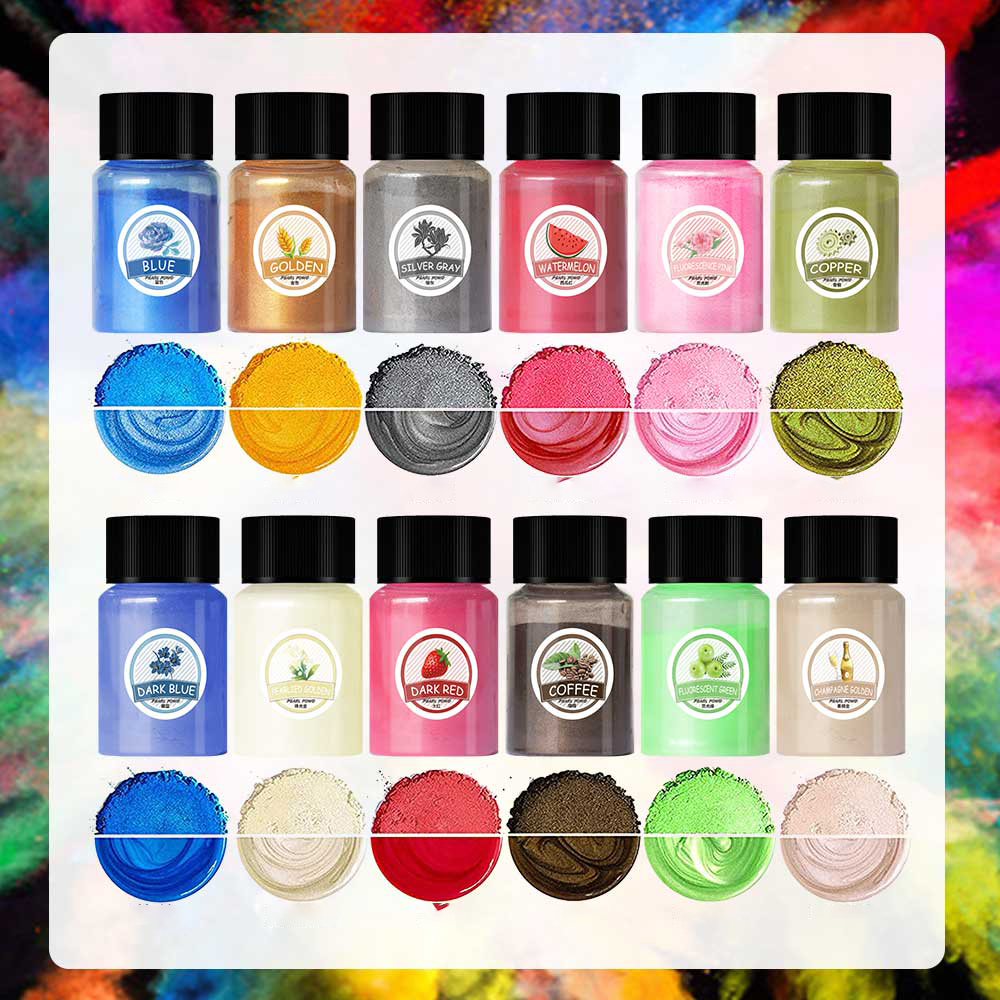 10ml Pearl Powder Epoxy Resin  - Resin Pigment Set recensione e prezzo
