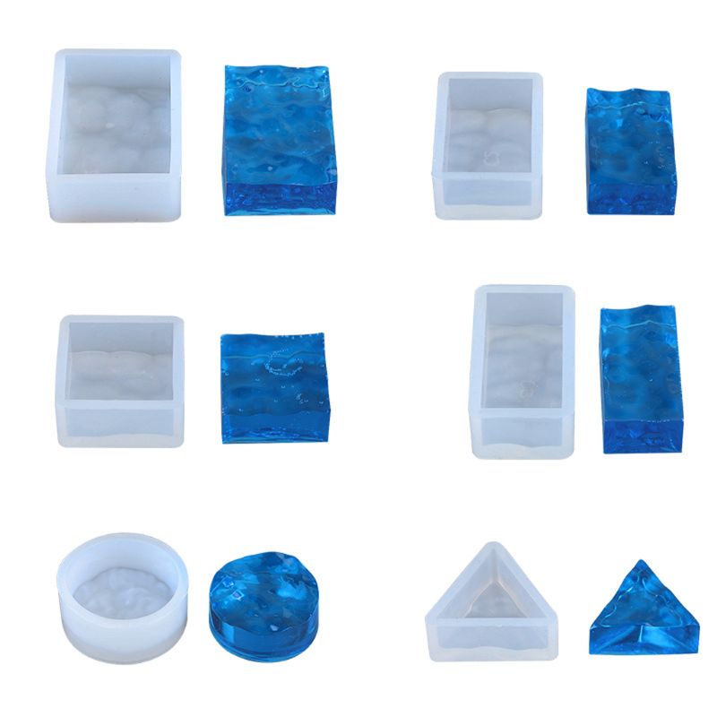 4Pcs Sea Wave Resin Mold Set W - Resin Ocean Wave Mold recensione e prezzo