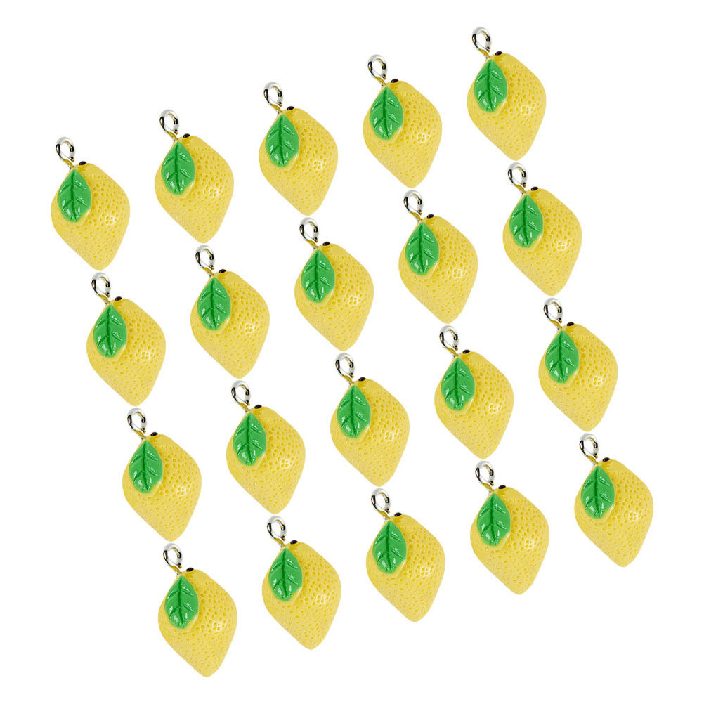 20Pcs Resin Lemon Pendant Char - Resin Crafts recensione e prezzo