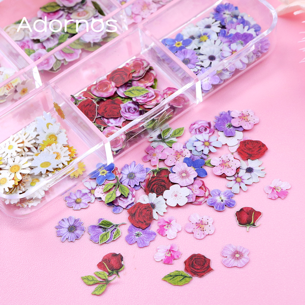 6 Grids Flowers Wood Pulp Chip - Resin Craft Ideas recensione e prezzo