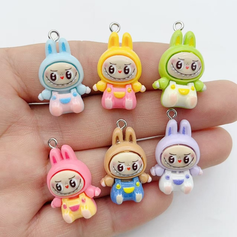 10Pcs Kawaii Rabbit Strawberry - Resin Craft Projects recensione e prezzo