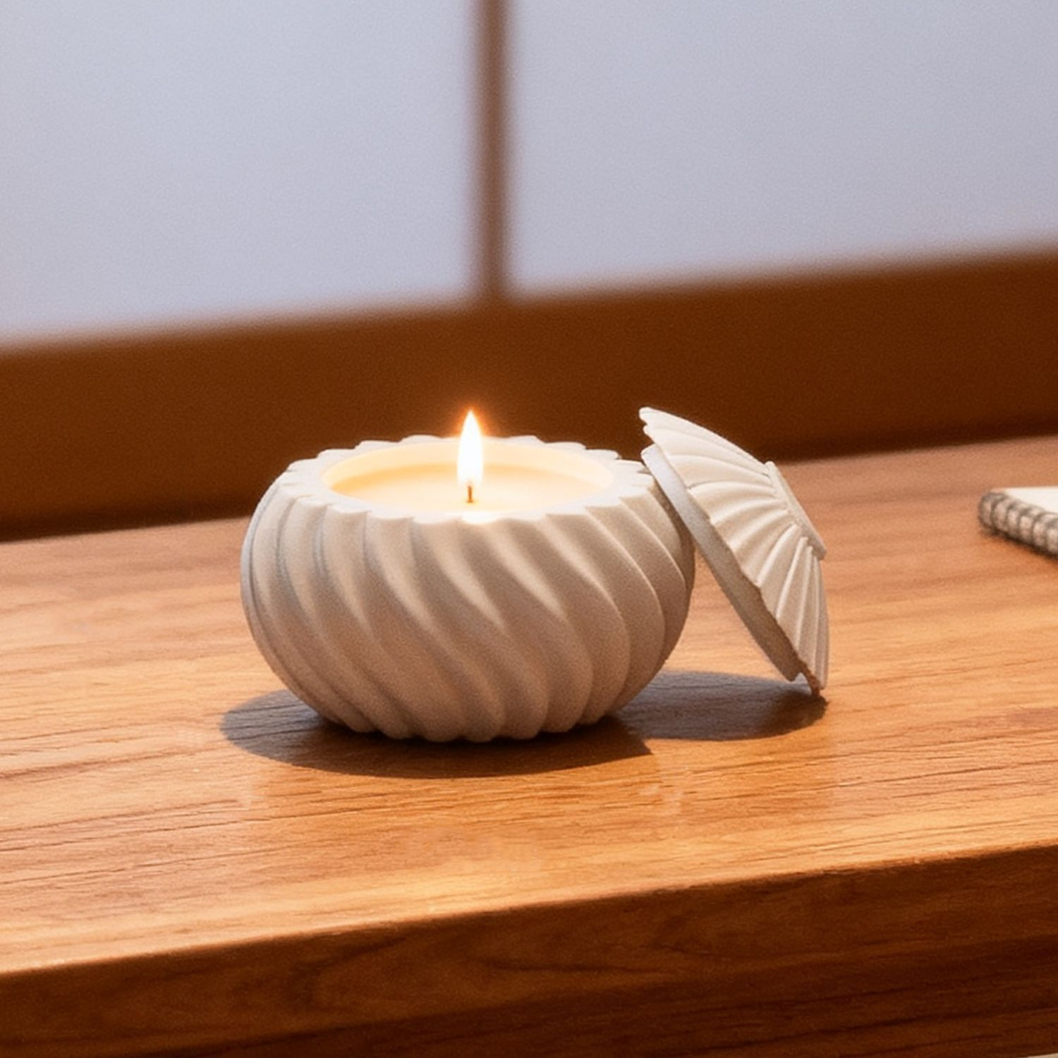DIY Spiral Pearlescent Candle  - Coaster Mold Round recensione e prezzo