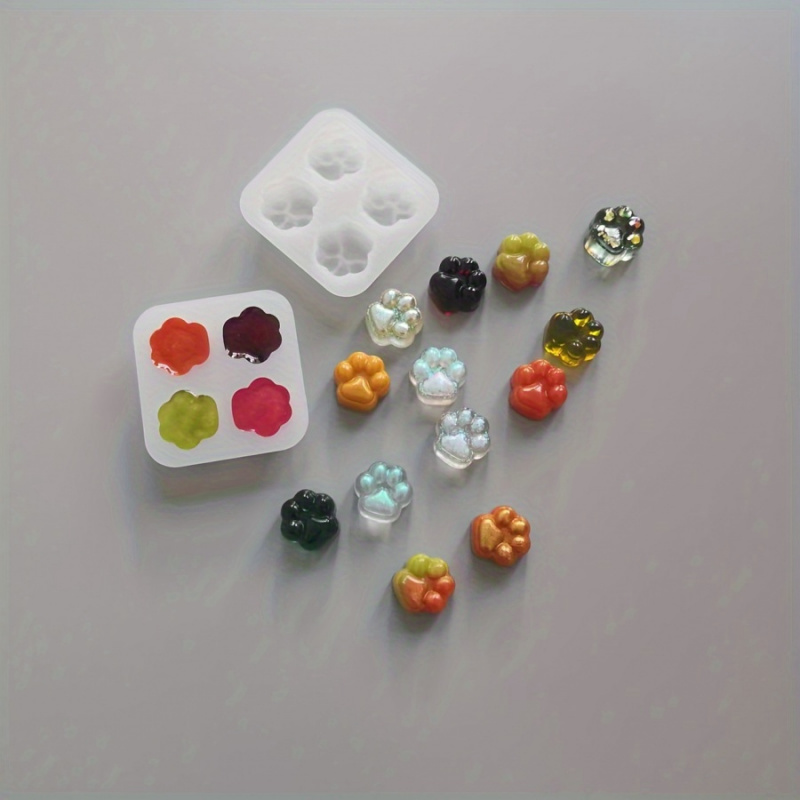 1Cat Paw Pattern Silicone Mold - Resin Craft Ideas recensione e prezzo
