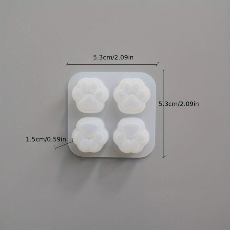 1Cat Paw Pattern Silicone Mold - Resin Craft Ideas recensione e prezzo