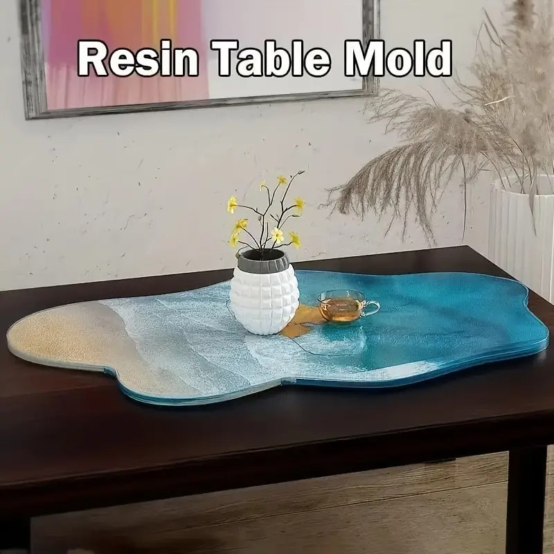 Large 61cm Irregular tray epox - Resin Ocean Wave Mold recensione e prezzo