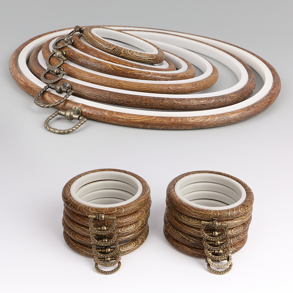 10pcs/Set 7.5-26cm Round Woode - Wood Ring Blank recensione e prezzo