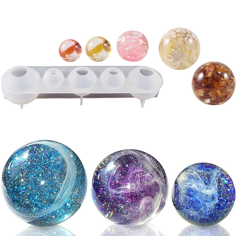 20 25 30 35 40mm 5-Cavity Sphe - Resin Ocean Wave Mold recensione e prezzo
