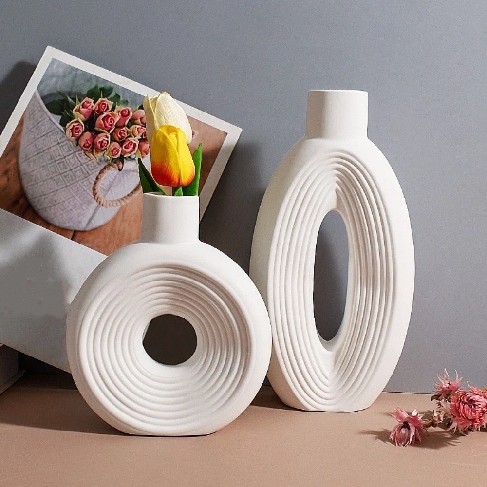 Oval Stripe Silicone Vase Mold - Resin Craft Workshop recensione e prezzo