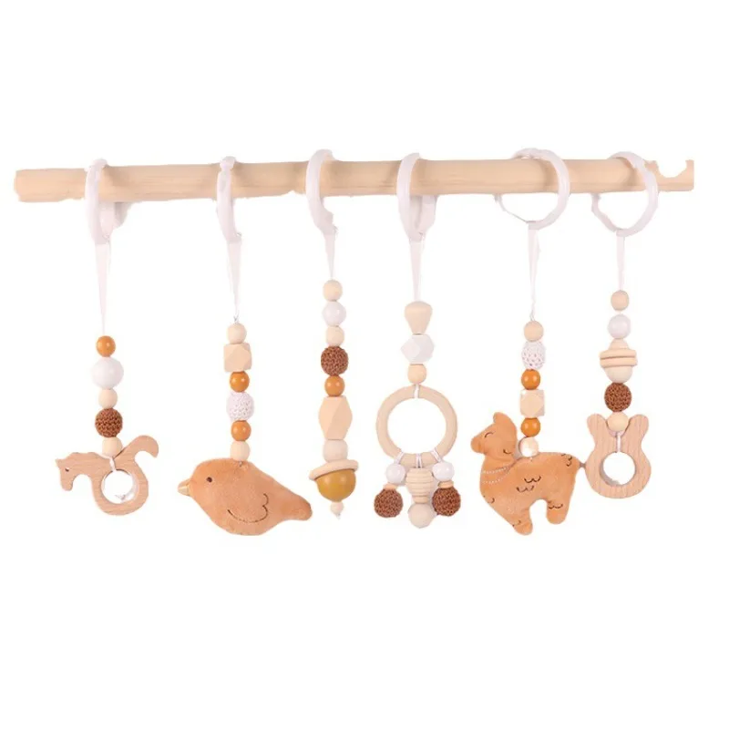 6Pcs Wooden Baby Toys Wooden B - Wood Ring Blank recensione e prezzo