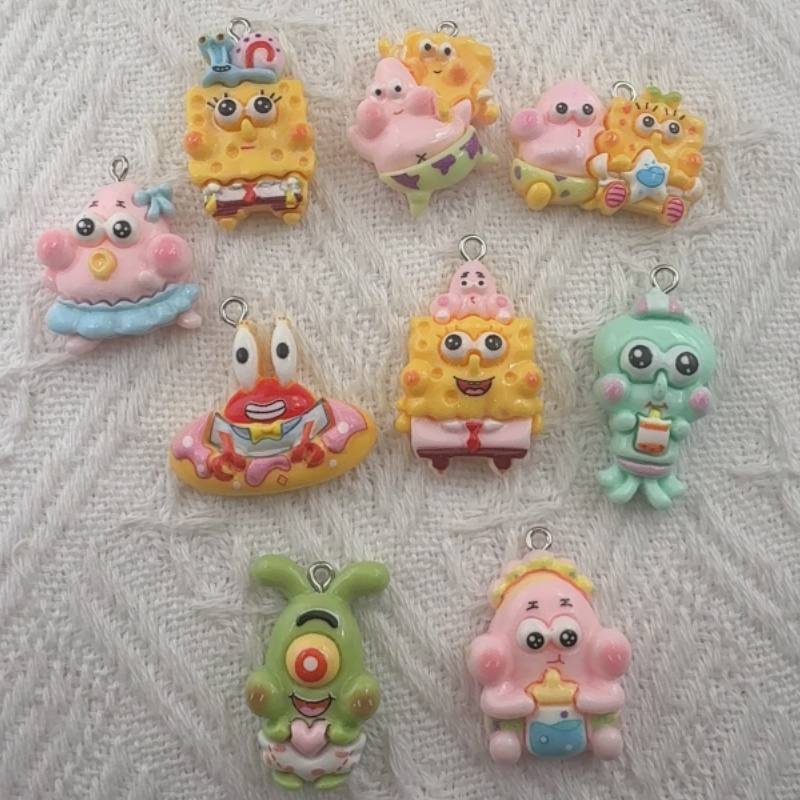 10pcs cartoon resin pendant, D - Resin Craft Projects recensione e prezzo