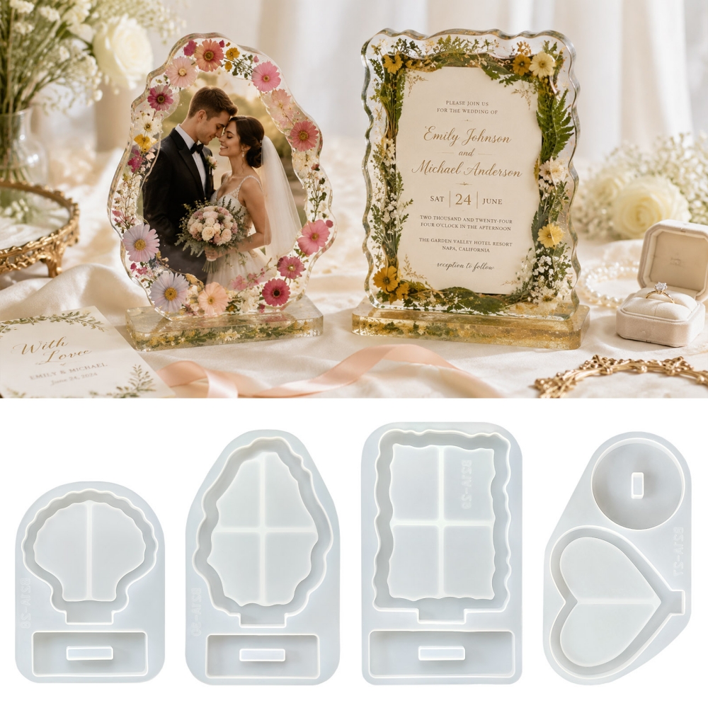 S0305 Love Heart Shell Photo F - Coaster Mold Round recensione e prezzo