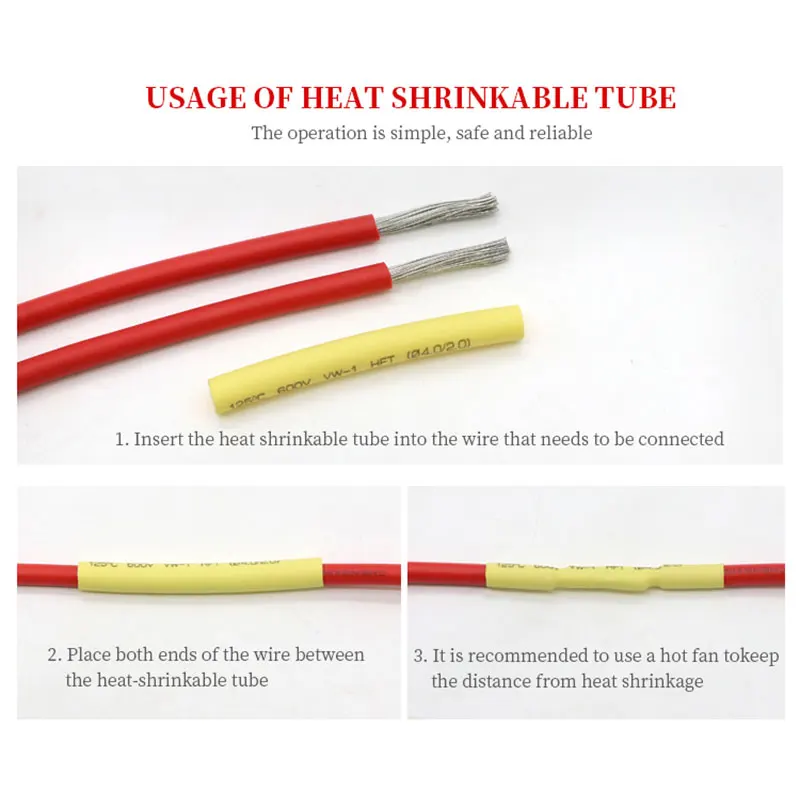 102-750pcs 2:1 Thermoresistant - Heat Gun Small recensione e prezzo
