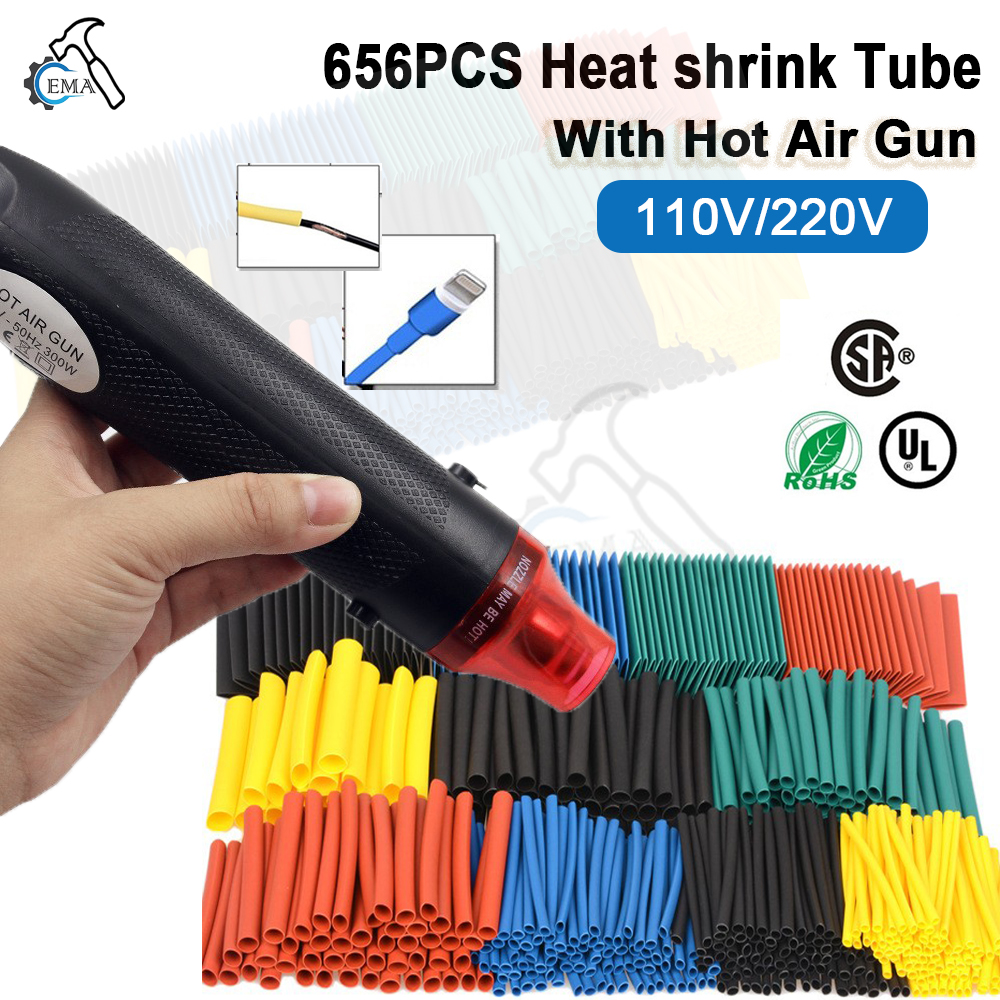 656/1060pcs Heat Shrink Tube W - Heat Gun Small recensione e prezzo
