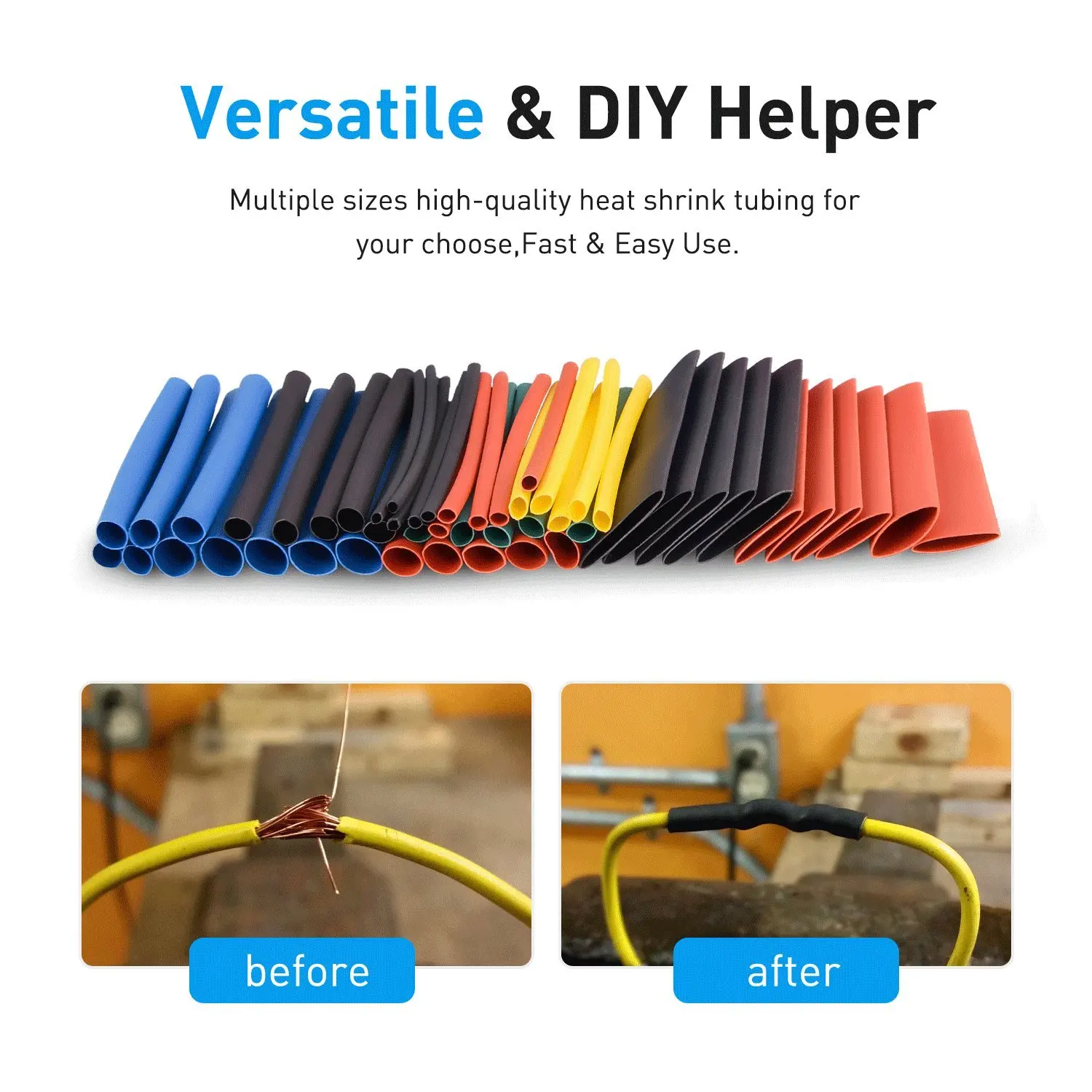 656/1060pcs Heat Shrink Tube W - Heat Gun Small recensione e prezzo