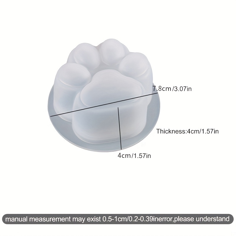 1 Large Cat Paw Silicone Mold， - Resin Craft Ideas recensione e prezzo